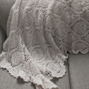Gorgeous cream throw blanket